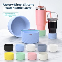 Nouvelle Housse de Protection et Manchon Antidérapant Antichoc en Silicone Personnalisé pour Gobelet d'Eau, Utilisation Extérieure Certifiée