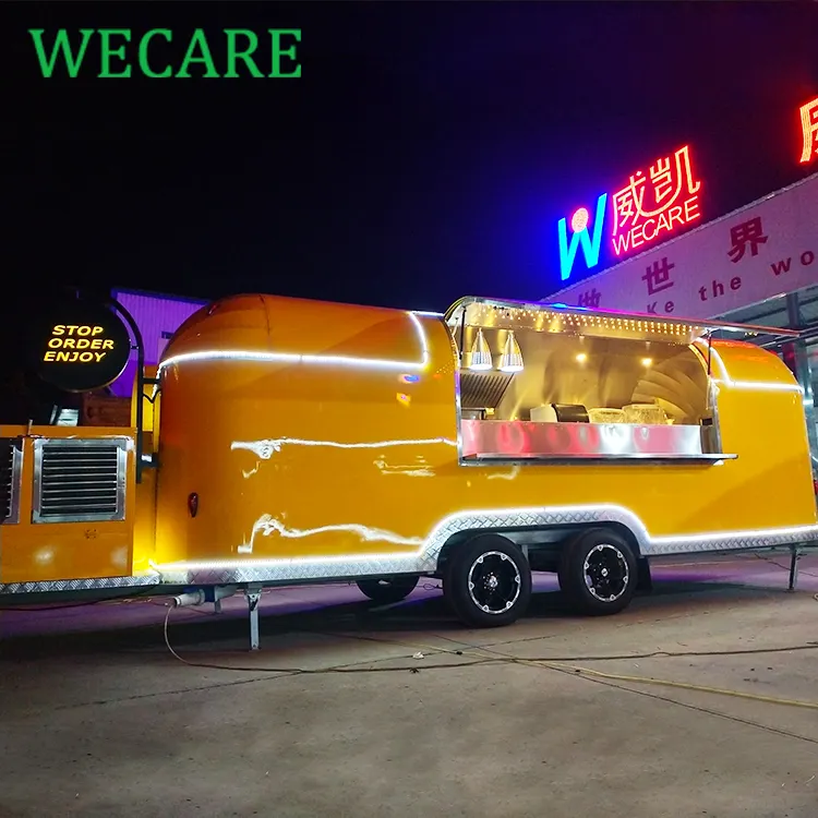 Wecare Catering Truck Voedsel Trailer Mobiele Voedsel Vrachtwagen Custom Voedsel Trailer