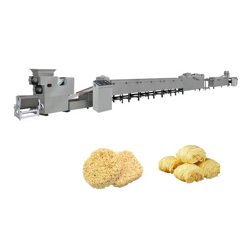 Tagliatelle istantanee fritte automatiche che fanno l'impianto di produzione a macchina in vendita