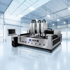 Machine de gravure CNC à 4 têtes et 3 axes pour la sculpture sur marbre, granit et pierres tombales - Product Image 6