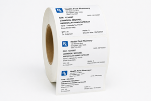 Etiquetas Térmicas para Farmacias, Etiquetas de Prescripción Impresas Personalizadas, Pegatinas Térmicas para Frascos de Medicamentos - Product Image 4
