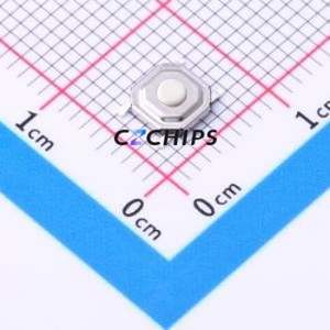 TSC005A1618A03 Tactile Switch SMD-4P,5.2x5.2mm Switch Round Button 1.8N Vertical Mount 5.2mm - Product Image 1