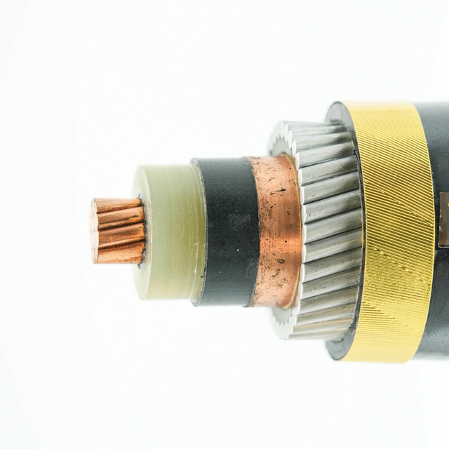 Single Core Xlpe Insulated Steel Tape Armoured Pvc Pe Sheathed Copper  Power Cable