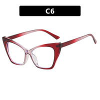 Monture de lunettes optiques papillon tendance pour femmes, monture en PC compatible avec les verres AC, monture de lunettes anti-lumière bleue pour femmes