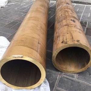Tabung kuningan tabung kapiler tembaga ASTM 6 "SCH40 CUNI 90/10 C70600 C71500 tabung nikel tembaga untuk membuat pipa air rumah tangga