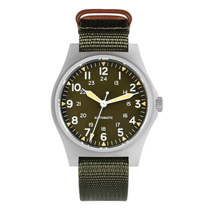 <span class=keywords><strong>Montre</strong></span> de plongée automatique mécanique pour <span class=keywords><strong>homme</strong></span> avec boîtier en acier inoxydable, bracelets en nylon, logo personnalisé, haute qualité, réserve de marche - Product Image 4