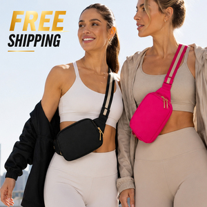 Bolsa de Cintura de Nailon para Mujer, Envío Gratis desde Almacén en EE. UU., Riñonera Ajustable, Bandolera para Correr, Senderismo y Viajes - Product Image 2