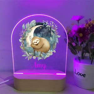 Luz de noche con nombre personalizado para niños, luz de dormitorio de guardería para bebés, <span class=keywords><strong>regalo</strong></span> de cumpleaños para niños, <span class=keywords><strong>regalo</strong></span> de Navidad - Product Image 2