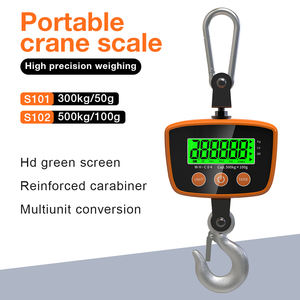 300gKg 500Kg Balance orange noire Crochet en alliage d'aluminium Balance de pesée numérique Balance suspendue - Product Image 3