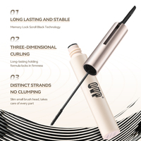 Wasserfester Tubing Mascara 24H Langanhaltend Pflegende Formel Verlängernd Volumen Gebend 3D Wimperntusche für Empfindliche Augen