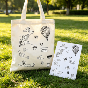 Autocollant décoratif ours et baleine dessinés à la main ARIRANG des Bangtan Boys KPOP, directement de l'usine, pour la décoration de journaux et comme cadeau souvenir pour les fans - Product Image 6