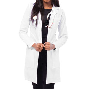 plus size lab coat