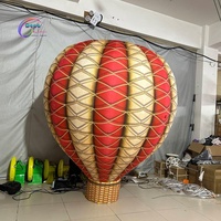 Modèle de ballon gonflable personnalisé Modèle de ballon à air chaud gonflable géant