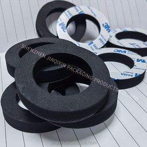 Nhà Sản Xuất Tùy Chỉnh <span class=keywords><strong>EVA</strong></span> Ánh Sáng Khối Bọt Trở Lại Dính Chống Trượt Chịu Mài Mòn Tự Dính Màu Đen Bọt Bông Pad - Product Image 1