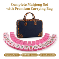 Juego de 4 Soportes Magnéticos de Lujo para Mahjong, Acrílico de Alta Calidad, Excelente Opción de Regalo para Mahjong Americano, Varios Tamaños