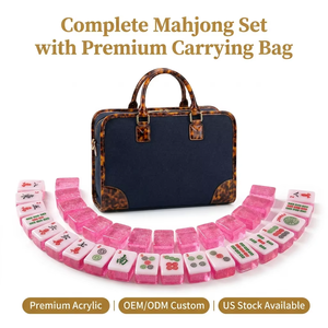 Support magnétique de luxe en acrylique de haute qualité pour <span class=keywords><strong>Mahjong</strong></span> - Lot de 4 - Excellent choix de cadeau pour le <span class=keywords><strong>Mahjong</strong></span> américain - Plusieurs tailles disponibles - Product Image 2