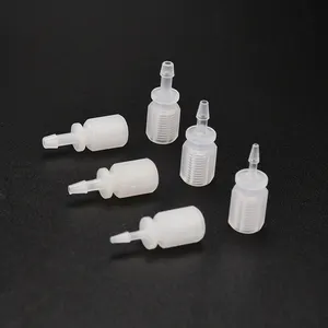 High Quality Female Barbed Medical Plastic Connector PTFE Fittings