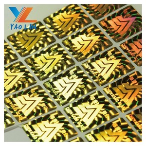 Biểu tượng tùy chỉnh chống hàng giả để lại làm mất hiệu lực ba chiều Sticker - Product Image 5