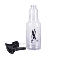Pulvérisateur d'eau manuel en plastique blanc promotionnel et durable pour salon de coiffure, bouteille de brumisation fine continue pour barbier