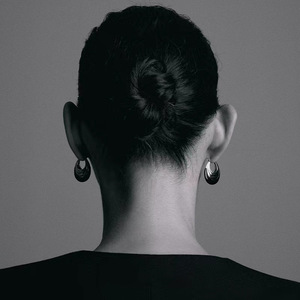 Pendientes de Aro Retro para Mujer con Diseño Geométrico de Ágata Tallada, Chapado en Cobre/Platino, Aleación, Diseño de Nicho Moderno, Regalo de Moda - Product Image 3