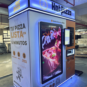 Distributeur automatique de pizzas intelligent IPLAYSMART avec écran tactile (32/55 pouces), options de paiement multiples, capacité de 20 à 150 pièces, chauffage à 350°C - Product Image 3