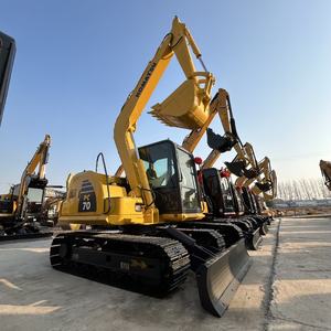 7ton <span class=keywords><strong>Komatsu</strong></span> Pc70 Mini Digger Gebruikte Rupsgraafmachine <span class=keywords><strong>Pc60</strong></span> 110 130 160 210 240 300 350 400 450 Waterbouwkundige Machines - Product Image 5