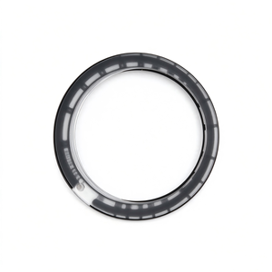 Verre de montre en saphir avec revêtement antireflet noir texturé, remplacement personnalisé pour montre de plongée - Product Image 2