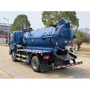 Camión de Succión de Aguas Residuales Foton de 5 CBM, Mini Camión de Vacío con Tanque de Succión Fecal - Product Image 5