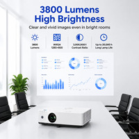 Projecteur laser Panasonic PT-LMW380C 3800 lumens WXGA 3LCD pour les entreprises, les salles de réunion, les salles de classe