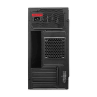Orta kule ATX oyun masaüstü bilgisayar PC durumda Cooling siyah soğutma fanı ile
