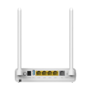 ZIKUN ZC-521X6H XPON FTTH ONU 4GE+1POTS+2USB+AX3000 WiFi 6+Mesh โหมดคู่ เสาอากาศ 2x5dBi อุปกรณ์ไฟเบอร์ออปติก - Product Image 1