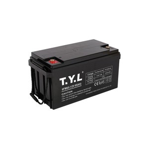 Batería de gel solar T.Y.L de 12V 65Ah sin mantenimiento, batería de plomo-ácido para almacenamiento de energía para sistemas solares - Product Image 2