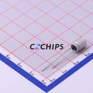 BC6R3M471LC6.3*8L-1A4T ตัวเก็บประจุแบบโซลิด ชนิด Through hole Component (THT), ขนาด D6.3xL8 มม. 470uF 20% 6.3V 6.3 มม. - Product Image 2