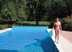 La <span class=keywords><strong>piscine</strong></span> bleue couvre la <span class=keywords><strong>couverture</strong></span> <span class=keywords><strong>solaire</strong></span> de rectangle - Product Image 2