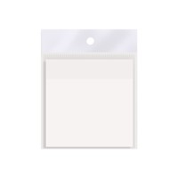 Notes autocollantes transparentes notes de papeterie pour étudiants notes autocollantes imperméables de bureau
