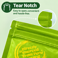Sachets d'emballage en aluminium et plastique de qualité alimentaire pour poudre de matcha, boissons, compléments alimentaires, cosmétiques, thé santé