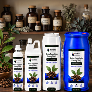 Extrait doux de Myrte-Clou (Myrtus Caryophyllus) – Ingrédient botanique pour préparations cosmétiques et projets de formules de soins de la peau – Vente en gros - Product Image 2