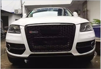 Grille de phare antibrouillard avant YZ pour Audi Q5, style RSQ5, en plastique ABS alvéolé, 2008-2012, vente directe usine