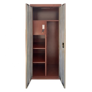 <span class=keywords><strong>Armadio</strong></span> Moderno a 2 Ante Scorrevoli in Acciaio, Guardaroba Portatile di Lusso Regolabile per Casa, <span class=keywords><strong>Camera</strong></span> <span class=keywords><strong>da</strong></span> <span class=keywords><strong>Letto</strong></span>, Palestra, Centro Commerciale, Hotel, Arredamento per la Conservazione dei Vestiti - Product Image 3
