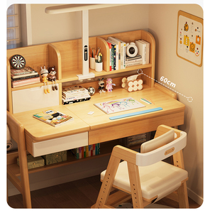 Hiện đại tối giản góc bàn máy tính bàn nhà cô gái cậu bé Bàn đồ chơi bàn gỗ nghiên cứu - Product Image 3
