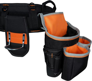 Người Đàn Ông Chuyên Nghiệp Của Công Cụ Xây Dựng <span class=keywords><strong>Vest</strong></span> 4 \ "Độn <span class=keywords><strong>Polyester</strong></span> Hammer Holster Với Công Cụ Carpenter Pouch OEM Tùy Chỉnh - Product Image 3