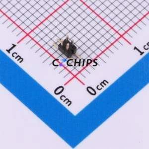 BX-PZ1.0-<b>2</b>-2PWZ <b>Pin</b> Header SMD,P=1mm <b>Connector</b> ( <b>Pin</b> Structure: 2x2P )( Pitch: 1mm )( Row Spacing: 1mm ) - Product Image 1