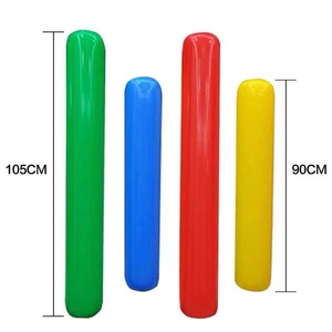 Bastones inflables de PVC de 105 cm y 90 cm para festivales, juegos infantiles, jardines de infancia y actividades entre padres e hijos - Product Image 1