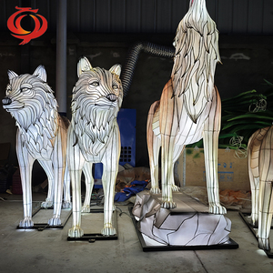 Fournisseur de lanternes chinoises en soie ramadan Zigong Lanternes de festival Fabricant de production animale Restaurant Lights Factory - Product Image 2