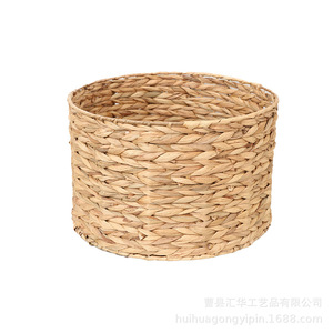 Customized gourd grass <b>storage</b> <b>baskets</b>, cross-border dropshipping, handmade woven <b>baskets</b>, household desktop organizers. - Product Image 5