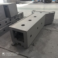 Chine moulage d'investissement moulage à la main CNC lit de tour horizontal grand acier allié de fer gris fabriqué à partir de métal de haute qualité