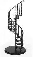 Escalera de Caracol de Hierro Fundido de Estilo Victoriano Europeo