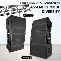 Set Speaker Profesional Berkualitas Tinggi Bekboes Peralatan Suara Audio P208 DUAL 8 Inch Line Array