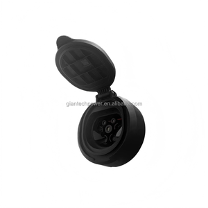 Prise de charge EVSE Type 2 AC avec verrouillage électromagnétique pour borne de recharge de véhicule électrique 32A avec fonction d'arrêt automatique - Product Image 4