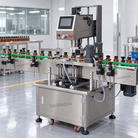 Automatische flesdop-sealmachine voor dranken, voedingsmiddelen, cosmetica, sauzen, oliën, etherische oliën en vloeibare producten voor verpakkingsapplicaties
